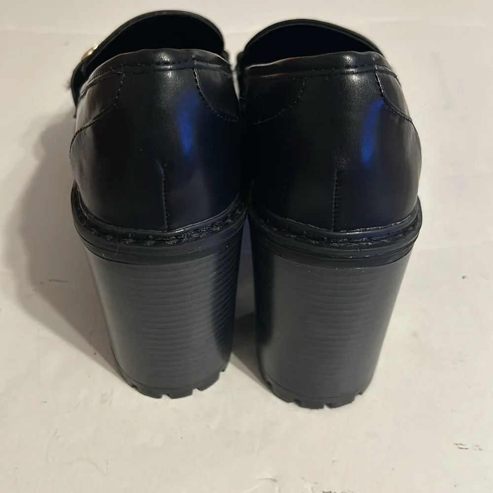 New York & company black platform shoes size 9 - Picture 3 of 7